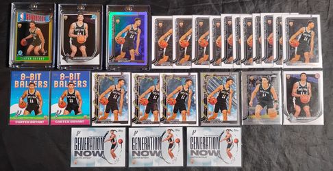 Carter Bryant Rookie Insert lot