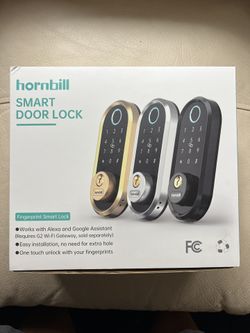 Wi-Fi/Thumbprint Deadbolt