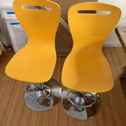 Yellow Bar Stool