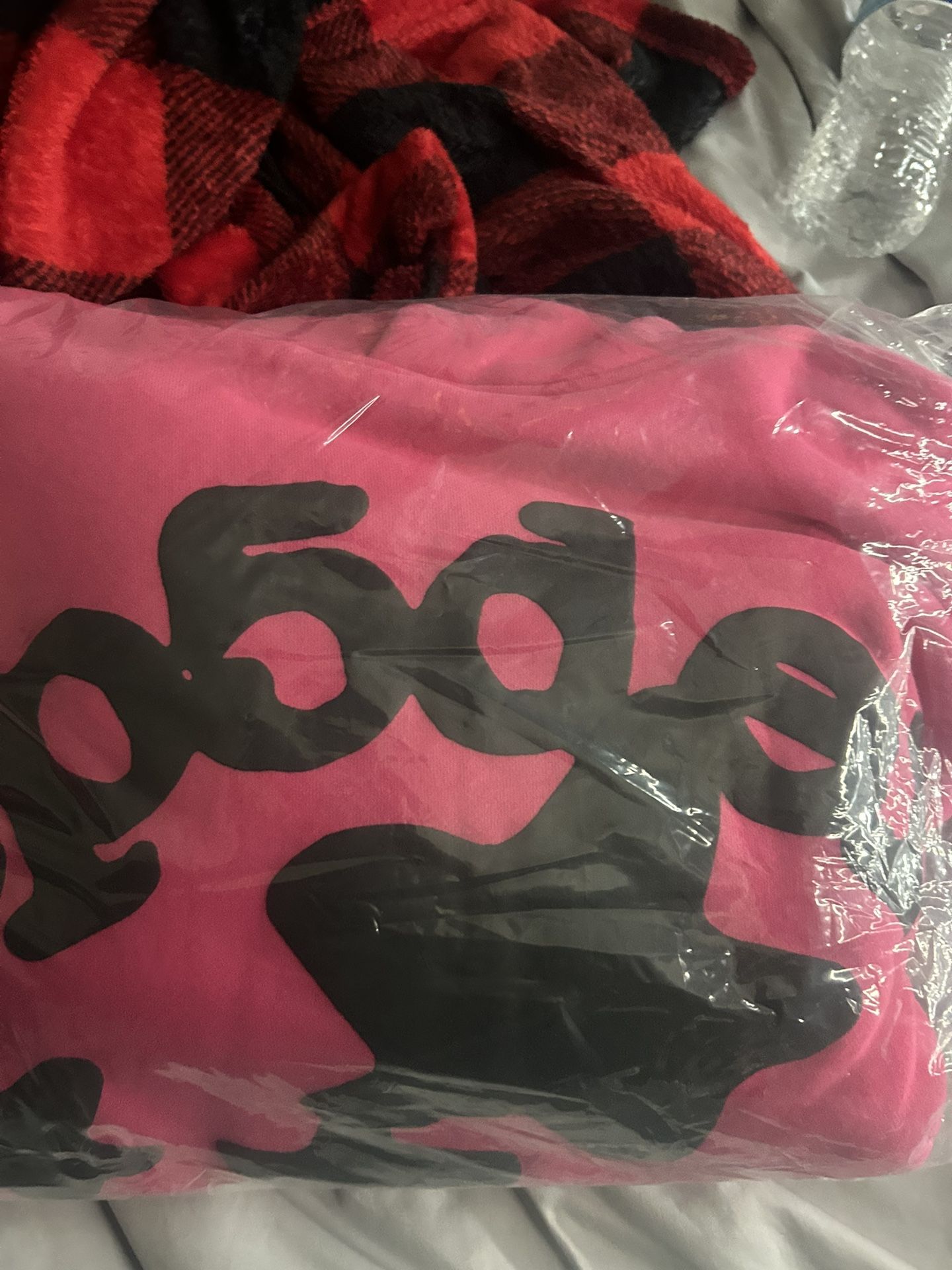 Pink Spider Beluga Hoodie