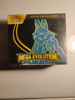 Pokémon TCG Mega Evolution Elite Trainer Box Lucario