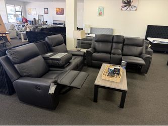 Ashley reclining sofa and loveseat