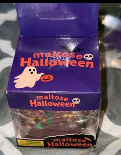 Maltose Halloween novelty toy box containing a squishy or stress toy NIB