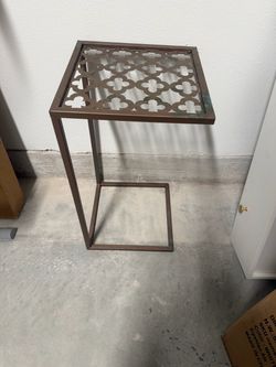 Outdoor Metal Side Table
