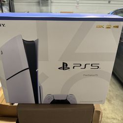 Sony PlayStation 5 Slim Disc Edition PS5 1TB Gaming Console - White (CFI-2015)