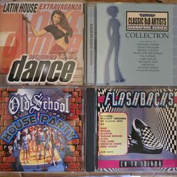 Latin House Dj Cubanito Dance, THUMP Classic R&B Collection. Old School House Party & Flashbacks En Tu Idioma CD's