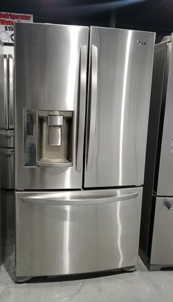 LG 3 Door Stainless Steel Refrigerator Fridge
