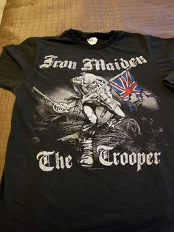 AC/DC , Iron Maiden t-shirts both sz M. $20 Price is firm for both
