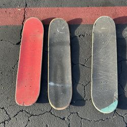skateboards