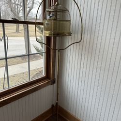 Antique Brass Bird Cage 