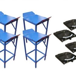 Atlas Set of 4 Wheel Stands