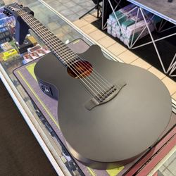 Ibanez AEG721 Black Out 7-string Concert Acoustic Electric Guitar NEW!