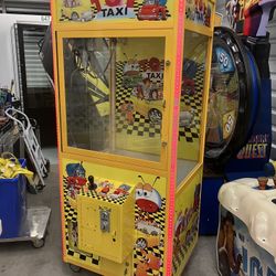 31” Toy Taxi Claw Machine Arcade Game