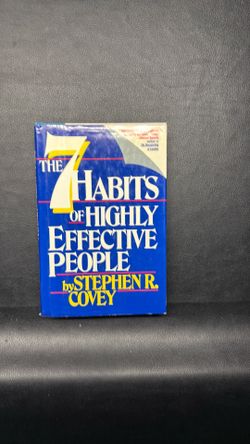 7 habits of highly effective people by Stephen R. Covey