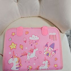 🌸 Montessori Busy Book – Unicorn Learning Activity Book (8 Pages)