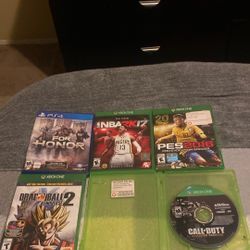 Xbox And Ps 4 Games