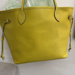 Authentic Louis Vuitton Neverfull Epi Neverfull 