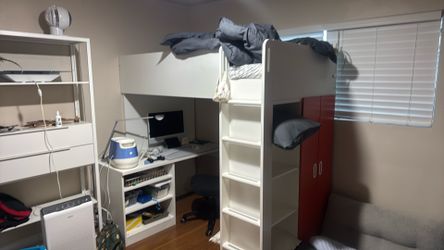 Bunk bed desk