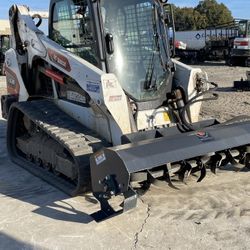 84” Tiller Cultivator Attachment For Skid Steer