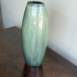 $25 – Tall Green Ceramic Vase
