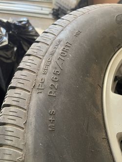 2002 Cadillac Stock Wheels 