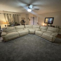 Leather Sectional