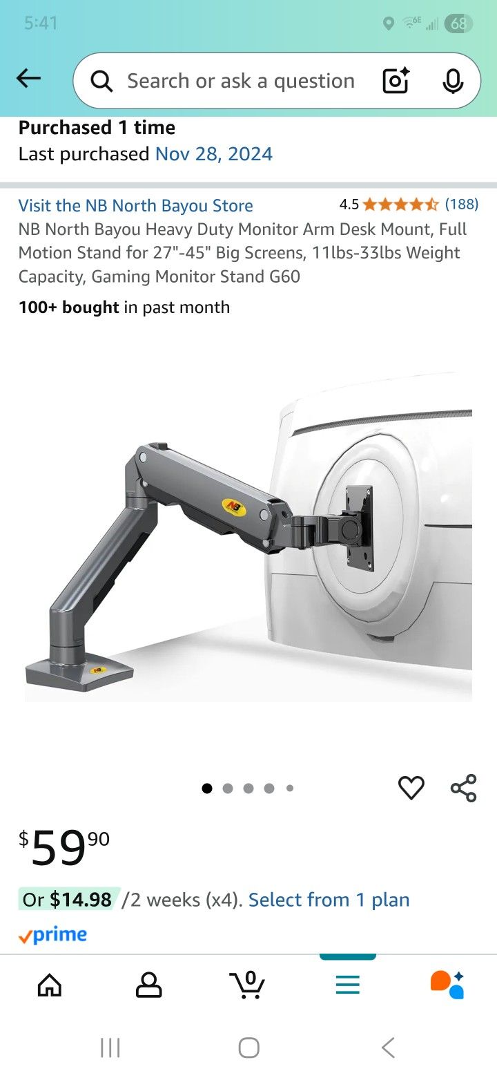 Heavy Duty Monitor Arm