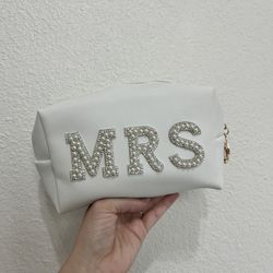 Mrs Make up bag for bride 