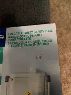 Medline Foldable Toilet Safety Rail