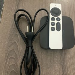 apple tv 4k with remote