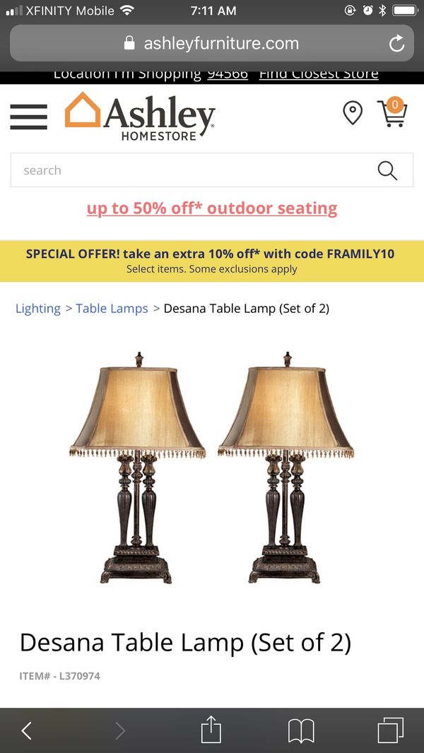 Ashley Desana Table Lap Set Of 2 Brand New Never Open Box For In San Ramon Ca Offerup