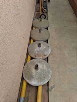 Round cement stands