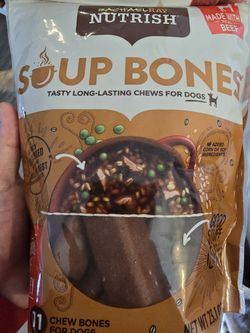 Rachaels Ray Nutrish Soup Bones, Dog Chews (New, Unopened)