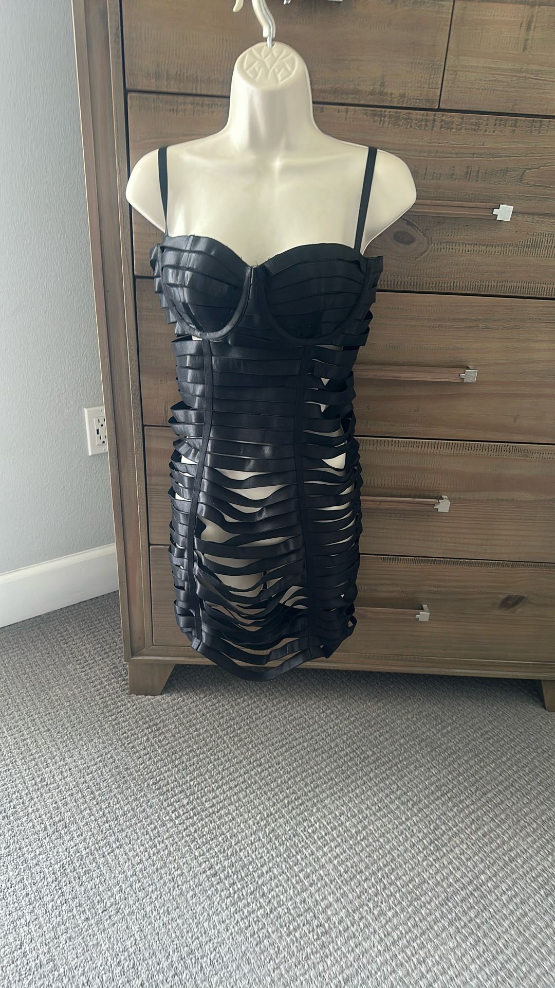Super Sexy Hot Miami Styles Cut Out Strappy Dress
