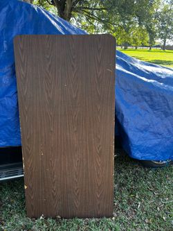 Dark Brown Wood Grain Laminate Panel
