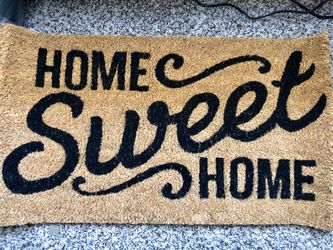 Brand new! Home sweet home door mat!
