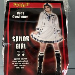 Child Size M Sailor Girl Costume Just $5
