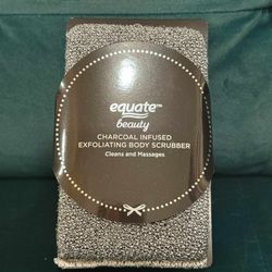 Brand New Charcoal Body Scrubber 