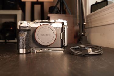 Sony A7C ii Digital Camera Full Frame Silver W/ Smallrig Cage