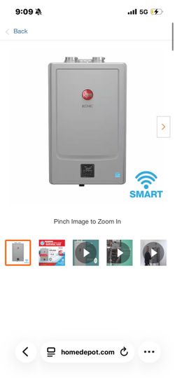 Tankless water heater