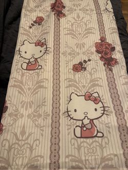 Rare Sanrio Hello Kitty Japanese Curtain Set (2 Panels)