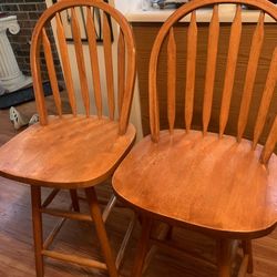 Bar stool Chairs  ( set of 2)