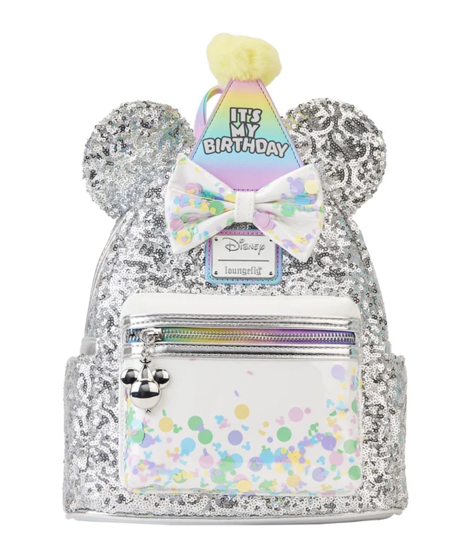 Loungefly Disney Mickey And Friends Birthday Celebration Mini Backpack