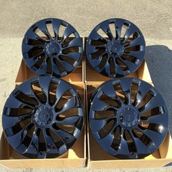 20” Tesla Model 3 Original Rims in new gloss black