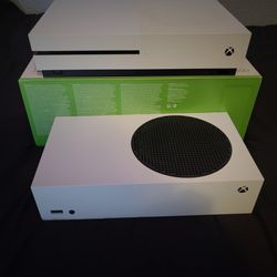 Xbox Series S   and  Xbox One S 1TB