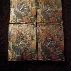 4 Packs of Fleer 1995-96 Flair NBA Basketball Series 1. 4 Sealed Packs Find Jordan inserts, KG Rookie. Buy 3 Packs -4th Pack FREE. ONLY $150.