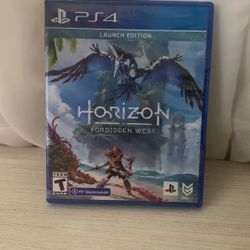  horizon forbidden west launch edition playstation 4