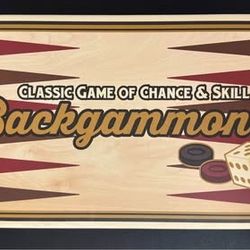 Backgammon Board Game just $5 
