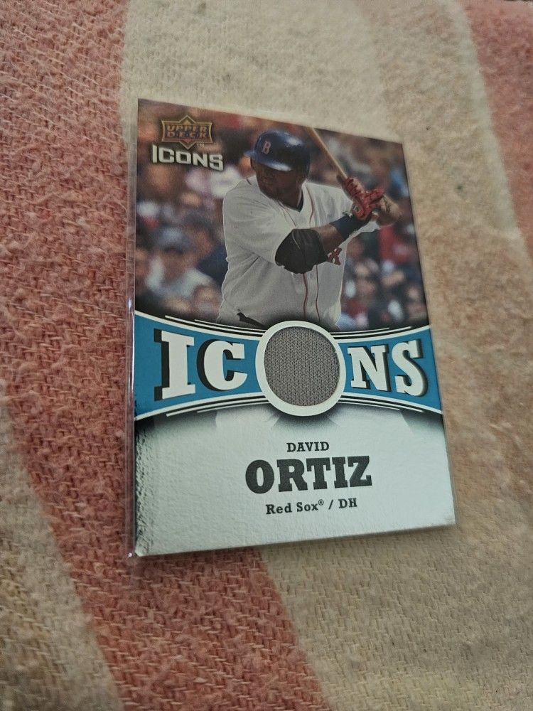 Upper Deck
2009 David Ortiz Upper Deck Icons JERSEY RELIC #IC-DO Boston Red Sox HOF