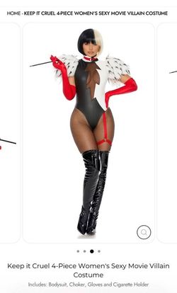 $34.99 Adult Cruella Costume - Disney Cruella
